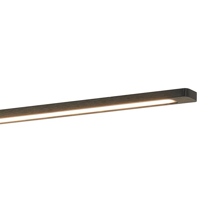 Abbeville Black LED IP44 Extra Large Picture Wall Light 370442
