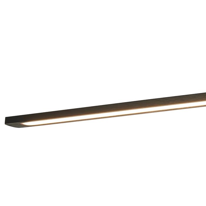 Abbeville Black LED IP44 Extra Large Picture Wall Light 370442