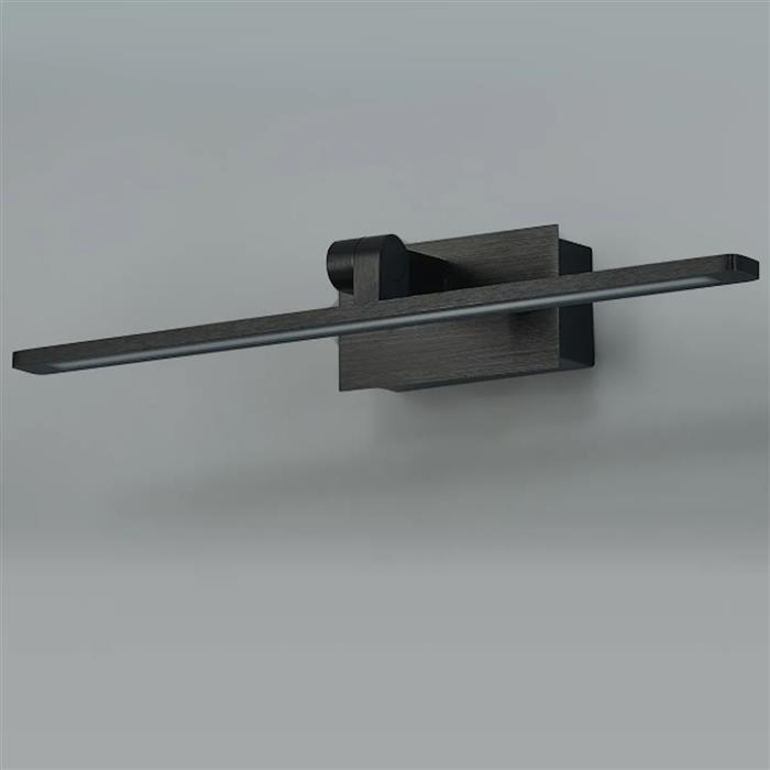 Abbeville Black LED IP44 Medium Picture Wall Light 370436 