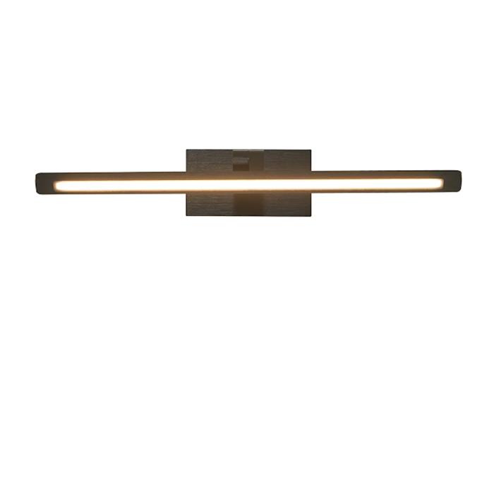 Abbeville Black LED IP44 Medium Picture Wall Light 370436 