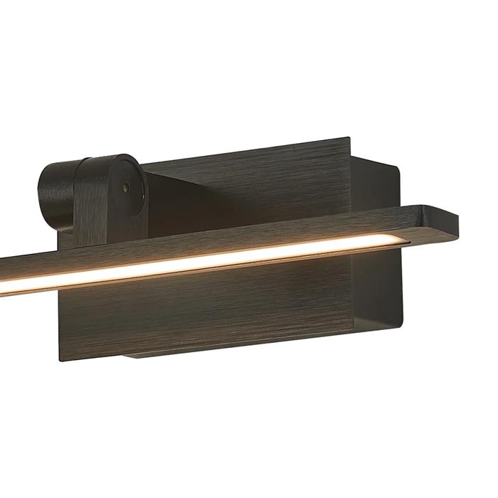 Abbeville Black LED IP44 Small Picture Wall Light 370433