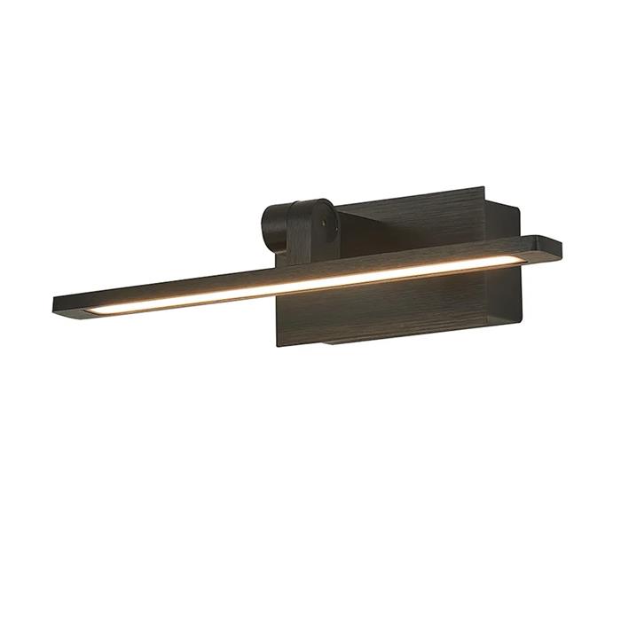 Abbeville Black LED IP44 Small Picture Wall Light 370433