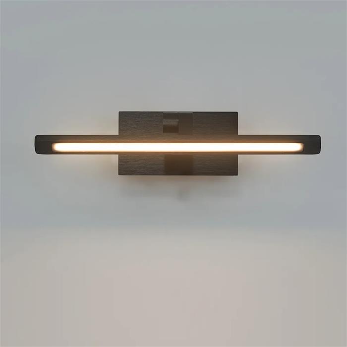 Abbeville Black LED IP44 Small Picture Wall Light 370433