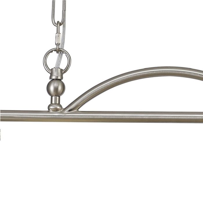 Evansville Satin Nickel 2 Light Pendant LT31512