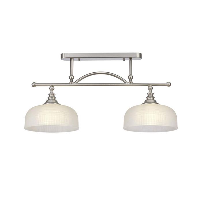 Evansville Satin Nickel 2 Light Pendant LT31512