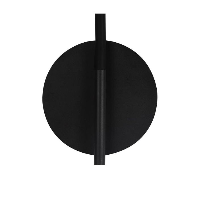 Halcyon Black and Aluminium Switched LED Wall Light PIR7576