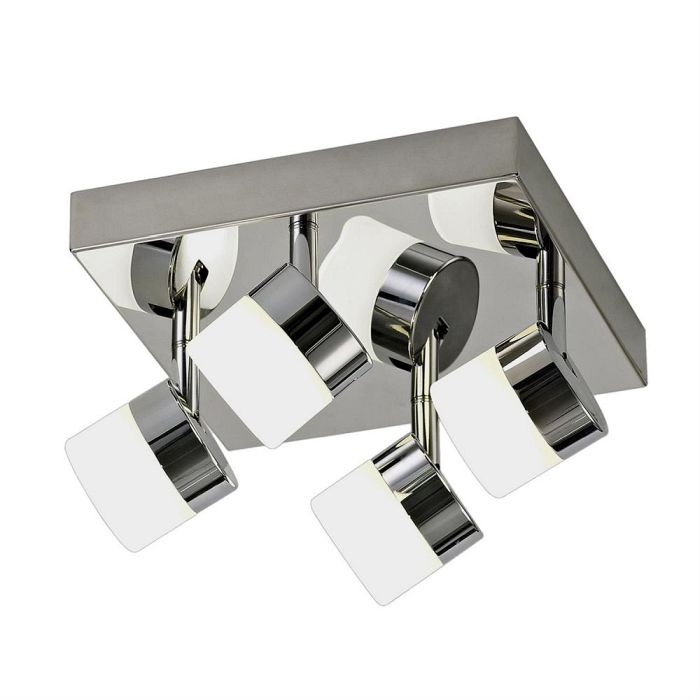 Virginia 4 Light IP44 LED Chrome Bathroom Ceiling Fitting LT30596