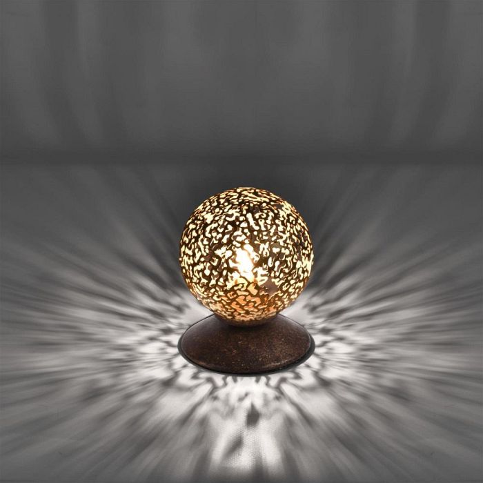 Greta Rust Coloured Single Table Lamp 4031-48