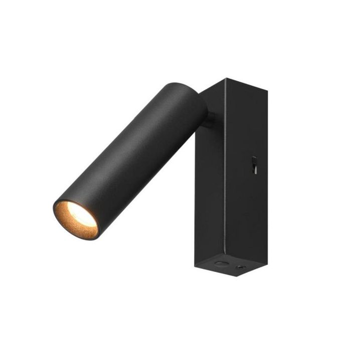 Ambala LED Ceiling Or Wall Black Spotlight 849210132