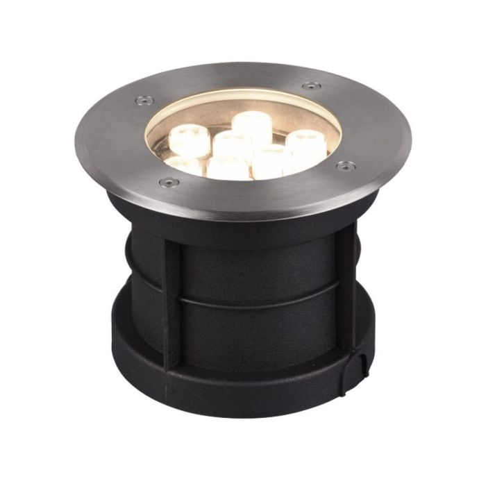 Belaja IP65 Matt Nickel LED Medium Round Walk Over Light 821660207