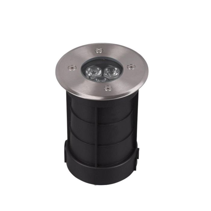 Belaja IP65 Matt Nickel LED Round Walk Over Decking Recessed Light 821660107