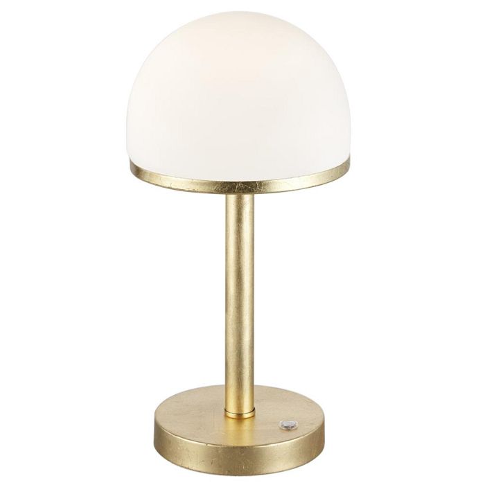 Berlin Gold Colour Touch Table Lamp 527590179