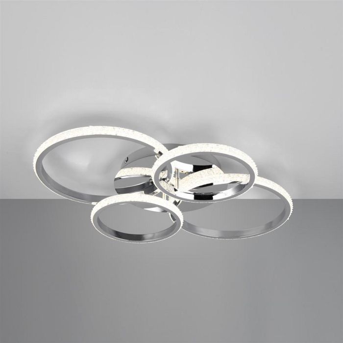 Cires Chrome LED Semi-Flush Fitting R67364106