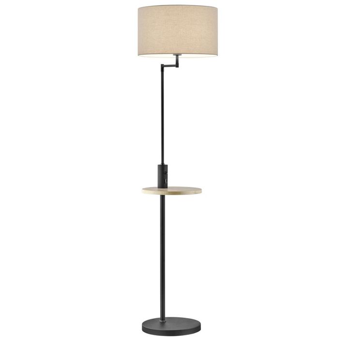 Claas Matt Black USB Charging Floor Lamp 400400132