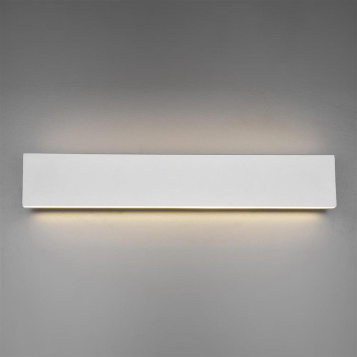 Concha Large Matt White LED Wall Light 225174731