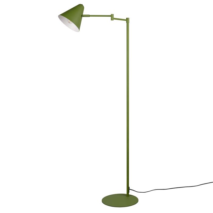 Cosima Green Floor Swing-Arm Reading Lamp 463900115