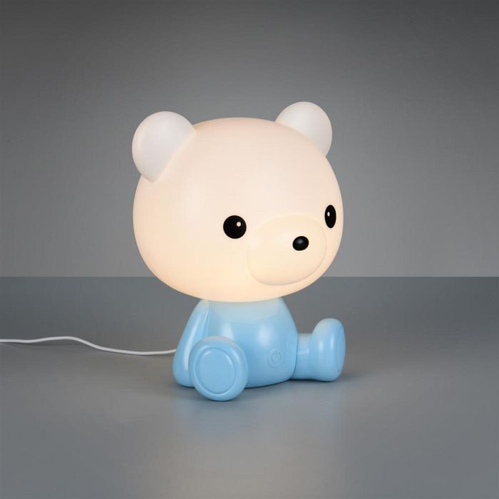 Cutie LED RGB Child's Blue And White Bear Table Lamp R57991112