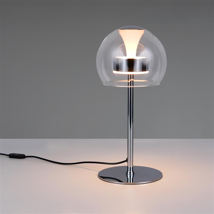 Flynt Chrome CCT LED Table Lamp 531610106