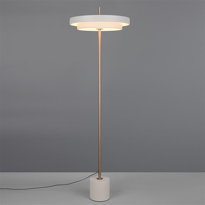 Keaton Warm Grey CCT LED Floor Lamp 440210176