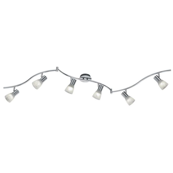 Levisto 6-Light Nickel LED Spotlight Fitting 871010607