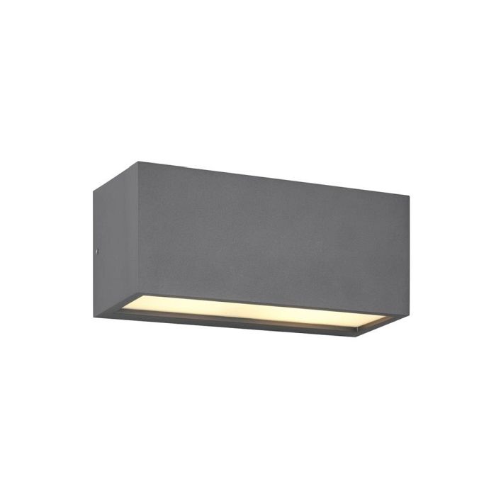 Mayenne IP44 Outdoor Anthracite Wall Light 218560242