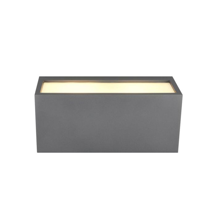 Mayenne IP44 Outdoor Anthracite Wall Light 218560242