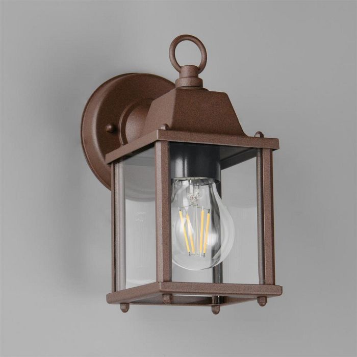 Mirande IP23 Rusty Outdoor Wall Lantern 262260124