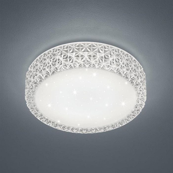 Pegasus White LED Small Flush Ceiling Fitting R62421100