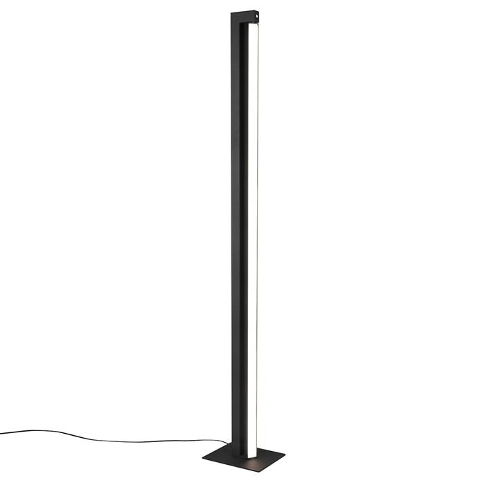 Seeker Matt Black Touch-Dim CCT LED Floor Lamp 448810132