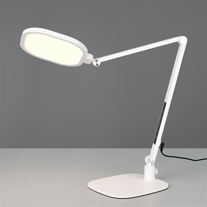 Servo White CCT LED Clamp and Table Lamp 535810131