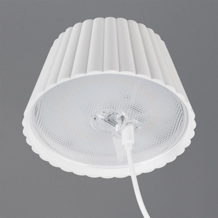Suarez IP44 LED White Rechargeable Floor Lamp R47706131