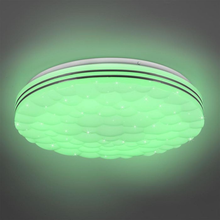Tiger LED RGB Flush Colour Changing Flush Ceiling Fitting R67131100
