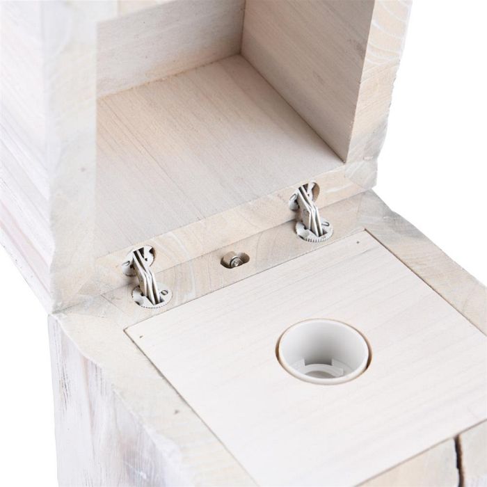 Treasure White Natural wood Table Lamp 514110101