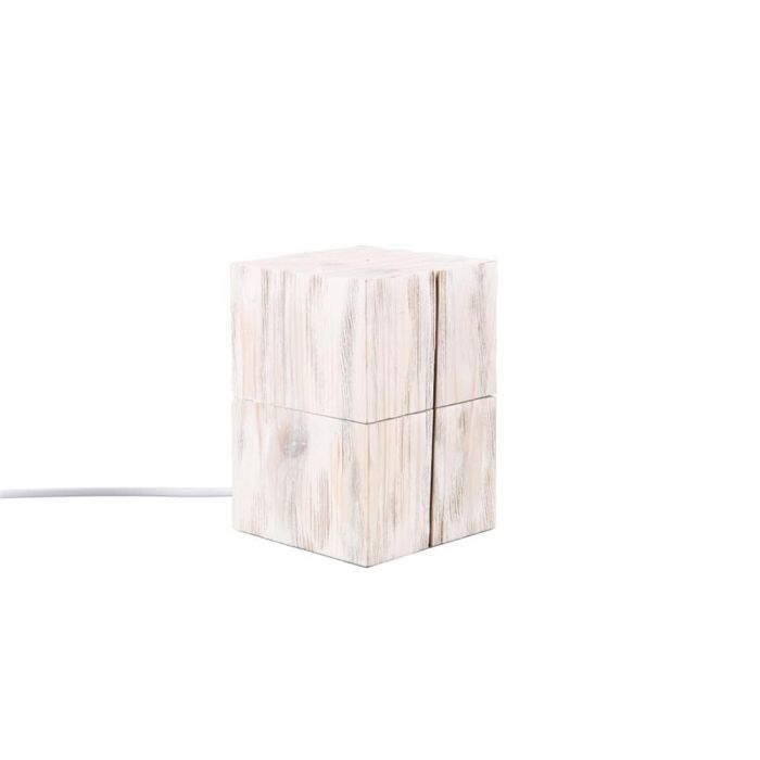 Treasure White Natural wood Table Lamp 514110101