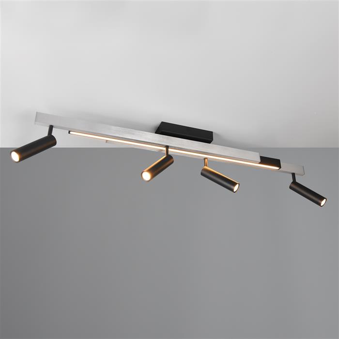 Zeno Aluminium 5-Light Extendable LED Spotlight Bar 648310505