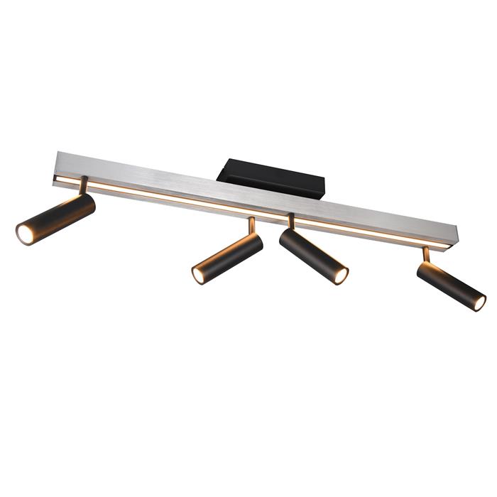Zeno Aluminium 5-Light Extendable LED Spotlight Bar 648310505
