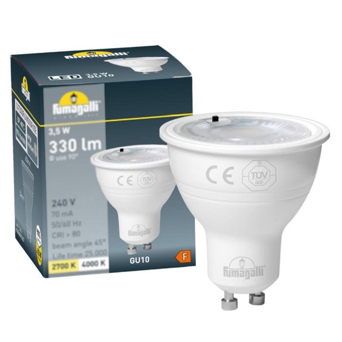 Franca 90 Double IP55 Black CCT LED Wall Light FRANCA902LBL
