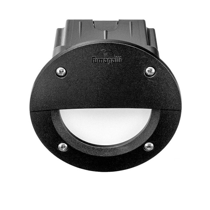 Leti 100 Round Eyelid Black IP66 Recessed Light LETI100RDELBL
