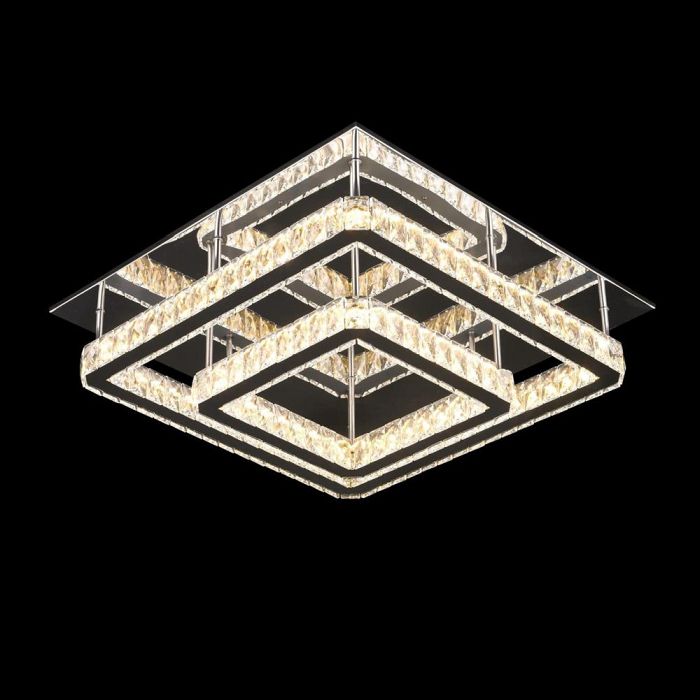 Corhyn 60 Square CCT LED Crystal Ceiling Light LSTB057