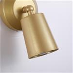 Cone LED Gold (Colour) Rechargeable Wall Light 23340GO