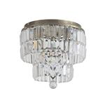 Antique Brass And Crystal
