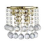 Hanna Gold Crystal Double Wall Light 2402-2GO