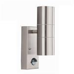 Metro Outdoor Stainless Steel PIR Wall Light 7008-2SS-LED