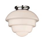 Art Deco Layered IP44 Flush Ceiling Light 4943CH