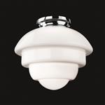 Art Deco Layered IP44 Flush Ceiling Light 4943CH