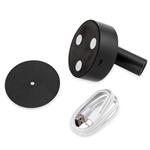Rechargeable Black LED Spotlight 6850BK