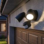 Security Black Dual CCT LED Outdoor PIR Light 2836BK