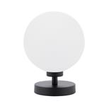 Esben Matt Black And Opal Glass Touch Lamp ESB4122-23