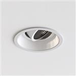 Minima White Slimline Round Adjustable Fire-Rated Spot 1249040