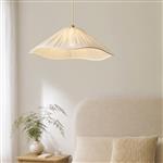 Isabella Grand Brushed Aged Brass Pendant 124380